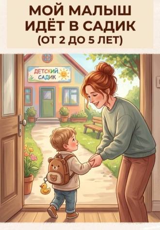 Обложка книги «Мой малыш идёт в садик: книга поддержки для мам от 2 до 5 лет»