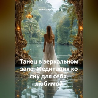 Обложка книги «Танец в зеркальном зале. Медитация ко сну для себя, любимой»