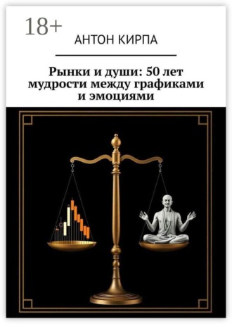 Обложка книги «Рынки и души: 50 лет мудрости между графиками и эмоциями»