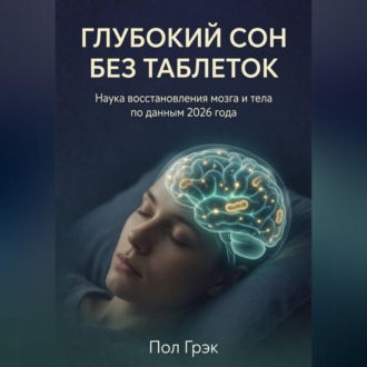 Обложка книги «Глубокий сон без таблеток. Нейробиология восстановления мозга ночью»