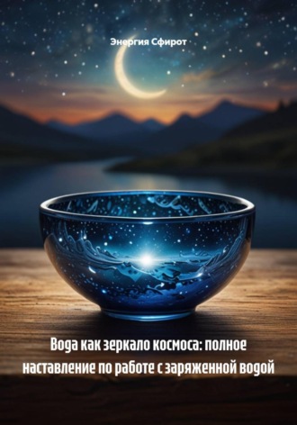 Обложка книги «Вода как зеркало космоса: полное наставление по работе с заряженной водой»