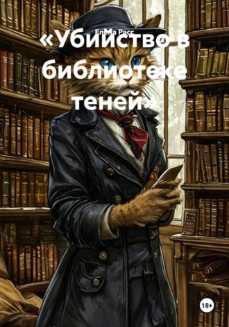 Обложка книги «Убийство в библиотеке теней»