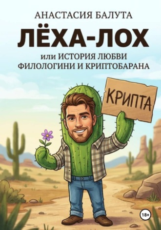 Обложка книги «Лёха-лох, или История любви филологини и криптобарана»