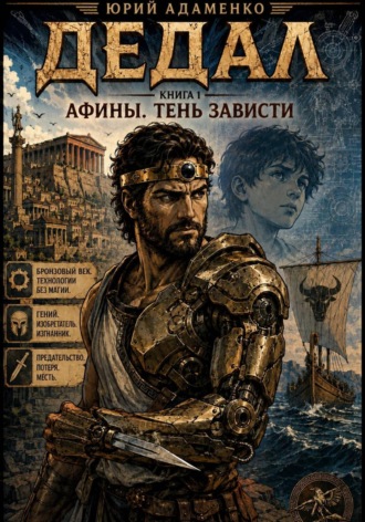 Обложка книги «Дедал. Афины. Тень зависти»