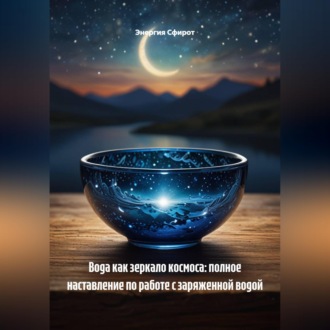 Обложка книги «Вода как зеркало космоса: полное наставление по работе с заряженной водой»