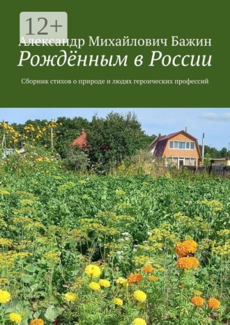 Обложка книги «Рождённым в России. Сборник стихов о природе и людях героических профессий»