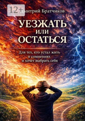 Обложка книги «Уезжать или остаться. Для тех, кто устал жить в сомнениях и хочет выбрать себя»