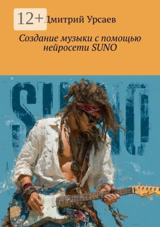 Обложка книги «Создание музыки с помощью нейросети Suno»