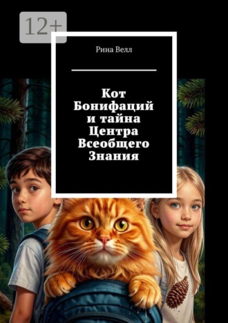Обложка книги «Кот Бонифаций и тайна Центра Всеобщего Знания»