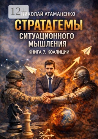 Обложка книги «Стратагемы ситуационного мышления. Книга 7. Коалиции. 36 инструментов для объединения, управления альянсами и коллективного действия»