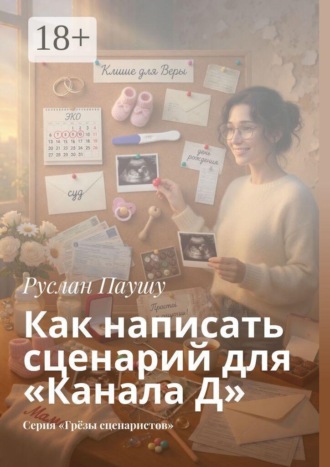 Обложка книги «Как написать сценарий для «Канала Д». Серия «Грёзы сценаристов»»