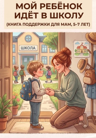 Обложка книги «Мой ребёнок идёт в школу: книга поддержки для мам (5–7 лет)»