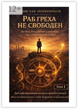 Обложка книги «Раб греха не свободен. Истина, отклонение и покаяние как управленческий цикл»