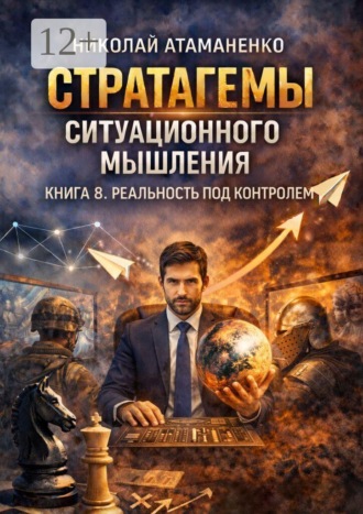 Обложка книги «Стратагемы ситуационного мышления. Книга 8. Реальность под контролем. 36 инструментов для управления восприятием, смыслами и информационным полем»