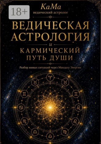 Обложка книги «Ведическая астрология и кармический путь души»