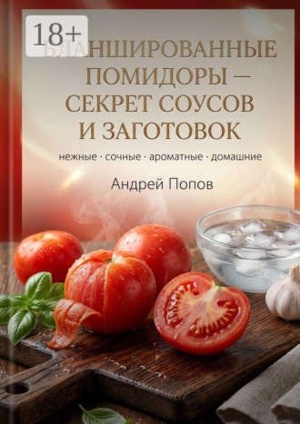 Обложка книги «Бланшированные помидоры: секрет соусов и заготовок»