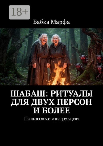 Обложка книги «Шабаш: ритуалы для двух персон и более. Пошаговые инструкции»