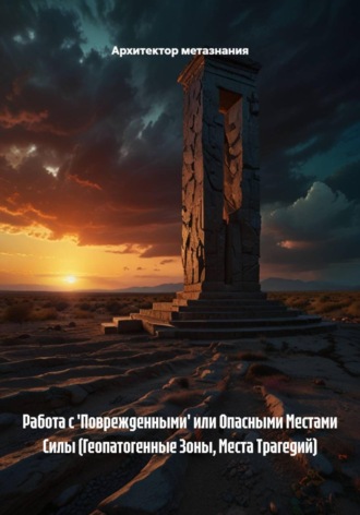 Обложка книги «Работа с 'Поврежденными' или Опасными Местами Силы (Геопатогенные Зоны, Места Трагедий)»