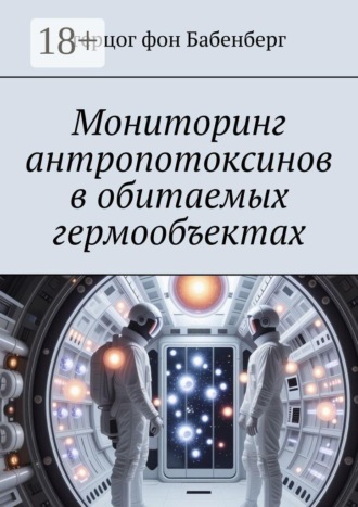 Обложка книги «Мониторинг антропотоксинов в обитаемых гермообъектах»