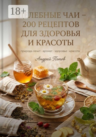 Обложка книги «Целебные чаи: 200 рецептов для здоровья и красоты»