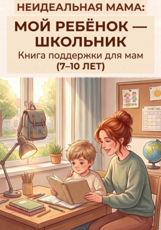 Обложка книги «Мой ребёнок — школьник: книга поддержки для мам (7–10 лет)»