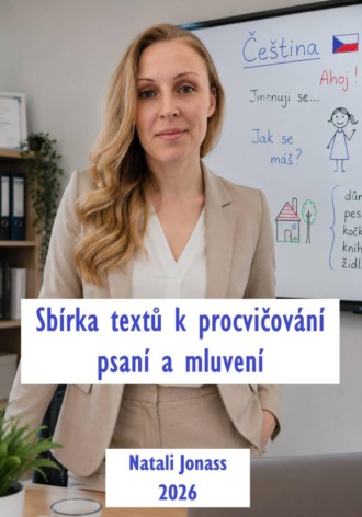Обложка книги «Texty pro přípravu k písemné a ústní části zkoušky z českého jazyka A2 pro trvalý pobyt v ČR»