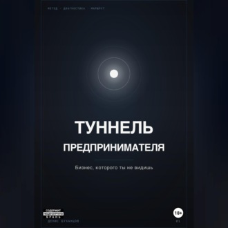 Обложка книги «ТУННЕЛЬ ПРЕДПРИНИМАТЕЛЯ. Бизнес, который ты не видишь»