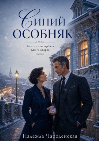 Обложка книги «Синий особняк. Наследники Арбата. Книга вторая»