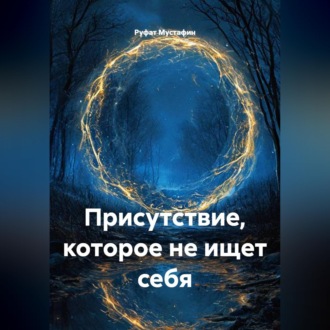 Обложка книги «Присутствие, которое не ищет себя»