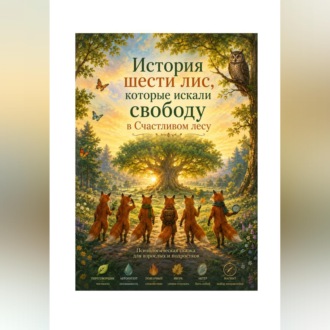 Обложка книги «История шести лис, которые искали свободу в Счастливом лесу.»