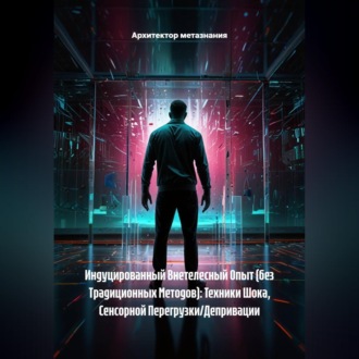Обложка книги «Индуцированный Внетелесный Опыт (без Традиционных Методов): Техники Шока, Сенсорной Перегрузки/Депривации»