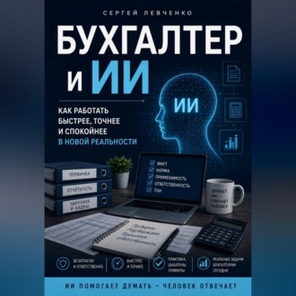 Обложка книги «Бухгалтер и ИИ. Практическое руководство»