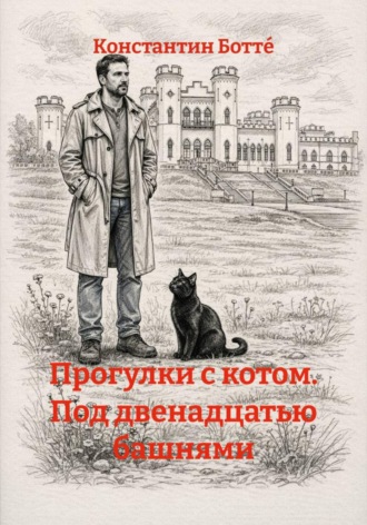 Обложка книги «Прогулки с котом. Под двенадцатью башнями»