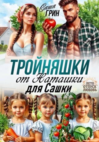 Обложка книги «Тройняшки от Наташки для Сашки»
