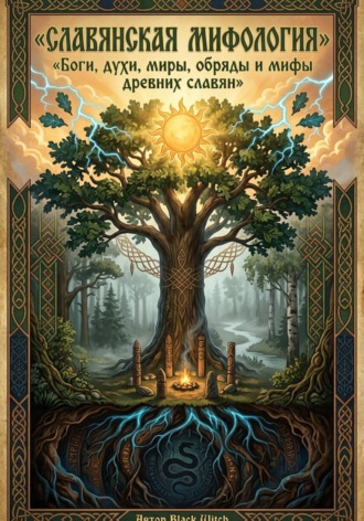 Обложка книги «Славянская мифология. Боги, духи, миры, обряды и мифы древних славян»