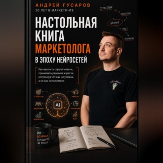 Обложка книги «Настольная книга маркетолога в эпоху нейросетей»