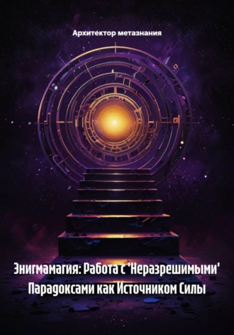 Обложка книги «Энигмамагия: Работа с 'Неразрешимыми' Парадоксами как Источником Силы»