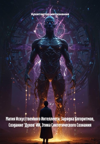 Обложка книги «Магия Искусственного Интеллекта: Зарядка Алгоритмов, Создание 'Духов' ИИ, Этика Синтетического Сознания»