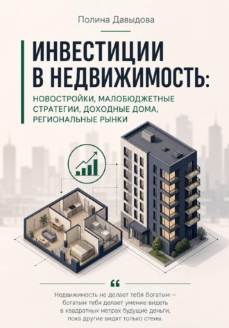 Обложка книги «Инвестиции в недвижимость: новостройки», малобюджетные стратегии, доходные дома, региональные рынки»