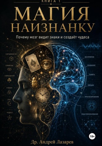 Обложка книги «Магия наизнанку. Почему мозг видит знаки и создаёт чудеса.»