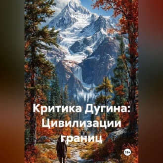 Обложка книги «Критика Дугина: Цивилизации границ»