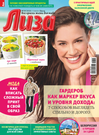 Обложка книги «Журнал «Лиза» №29/2026»