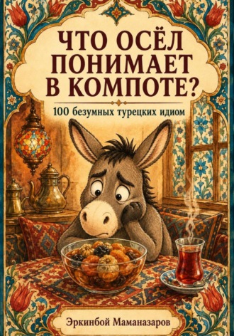 Обложка книги «Что осёл понимает в компоте? 100 безумных турецких идиом, которые сделают вас своим в Стамбуле»