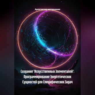 Обложка книги «Создание 'Искусственных Элементалей': Программирование Энергетических Сущностей для Специфических Задач»