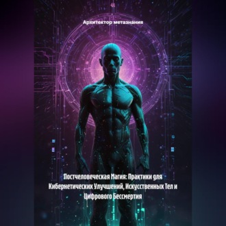 Обложка книги «Постчеловеческая Магия: Практики для Кибернетических Улучшений, Искусственных Тел и Цифрового Бессмертия»