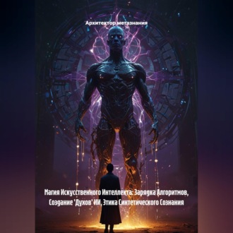 Обложка книги «Магия Искусственного Интеллекта: Зарядка Алгоритмов, Создание 'Духов' ИИ, Этика Синтетического Сознания»