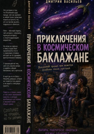 Обложка книги «Приключения на космическом баклажане»
