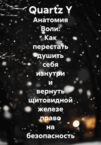 Обложка книги «Анатомия Воли: Как перестать душить себя изнутри и вернуть щитовидной железе право на безопасность»