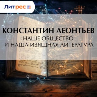 Обложка книги «Наше общество и наша изящная литература»