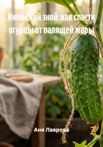 Обложка книги «Июльский зной: как спасти огурцы от палящей жары»